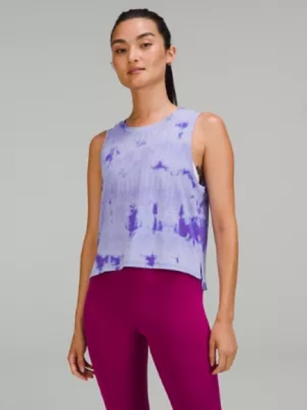 Lululemon Train to Be Tank Marble Dye Size Small